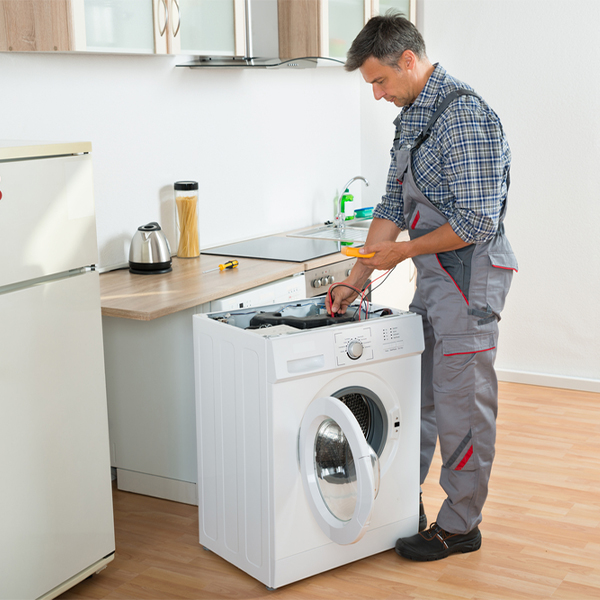 can you walk me through the steps of troubleshooting my washer issue in Alma CO